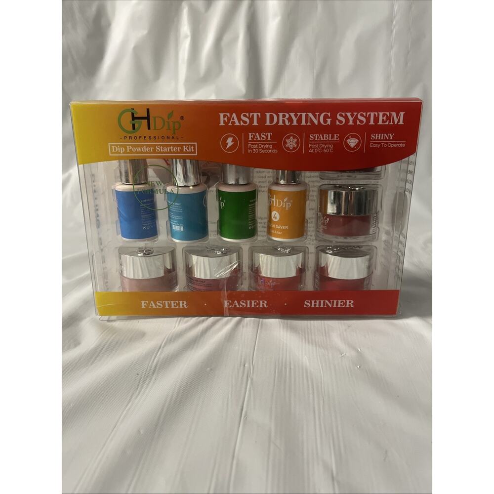GH Dip Professional Dip Powder Starter Kit G648 Fast Drying System Open Box